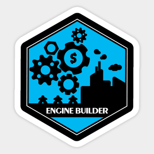 Engine Builder Board Game Mechanics Sticker